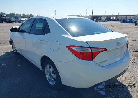 2015 Toyota Corolla S Plus из США, поврежденный, VIN 5YFBURHE0FP273214
